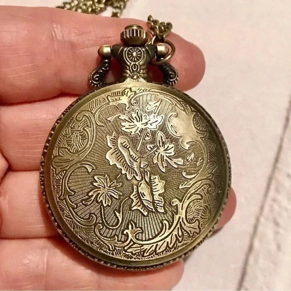 𝅺MOTORCYCLE Pocket Watch.‎ New